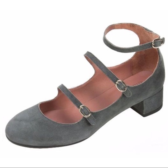 Grey suede shoes, Myrlie by Summit/White Mountain - Picture 1 of 5